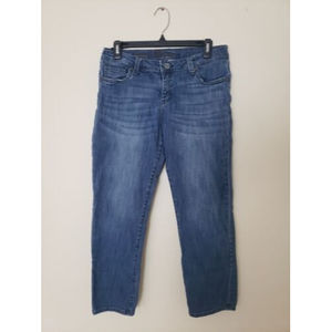 Kut From The Kloth Women's Bardot Cropped Skinny Boyfriend Jean Tag Size 4